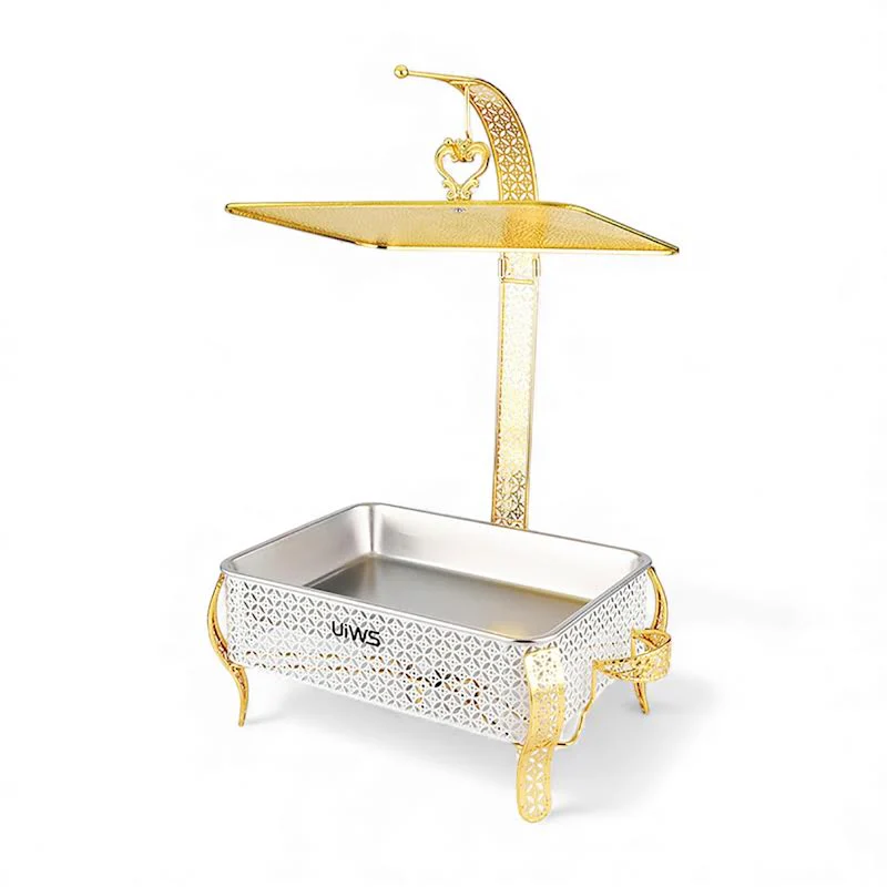 5.5Lt Chafing Dish Silver & Gold