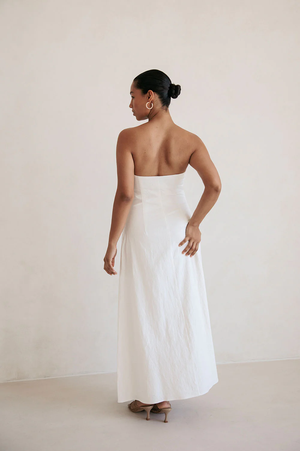 SAMPLE-Estella Dress - White