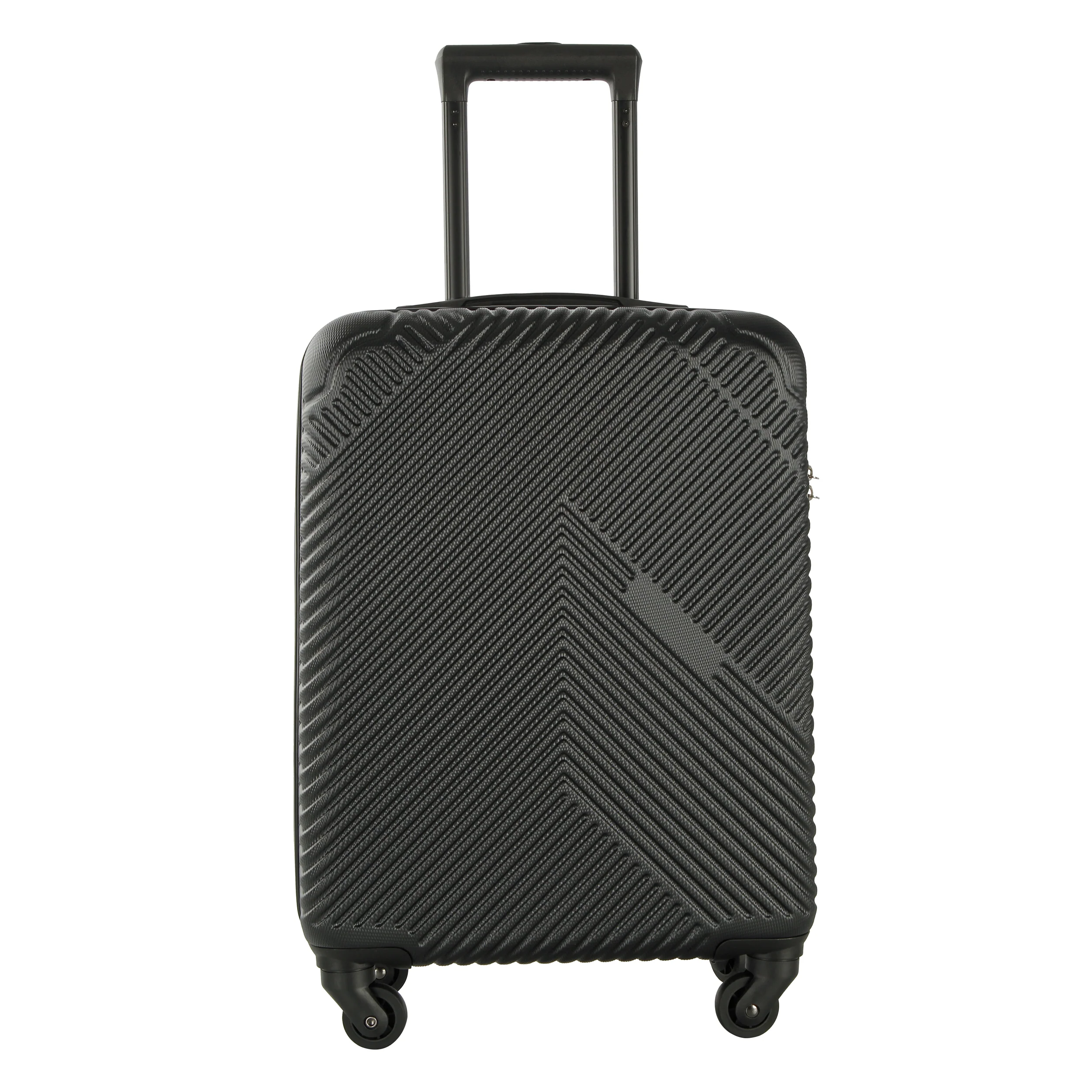 Neo Black 3 Piece Hard Shell Luggage Suitcase Set