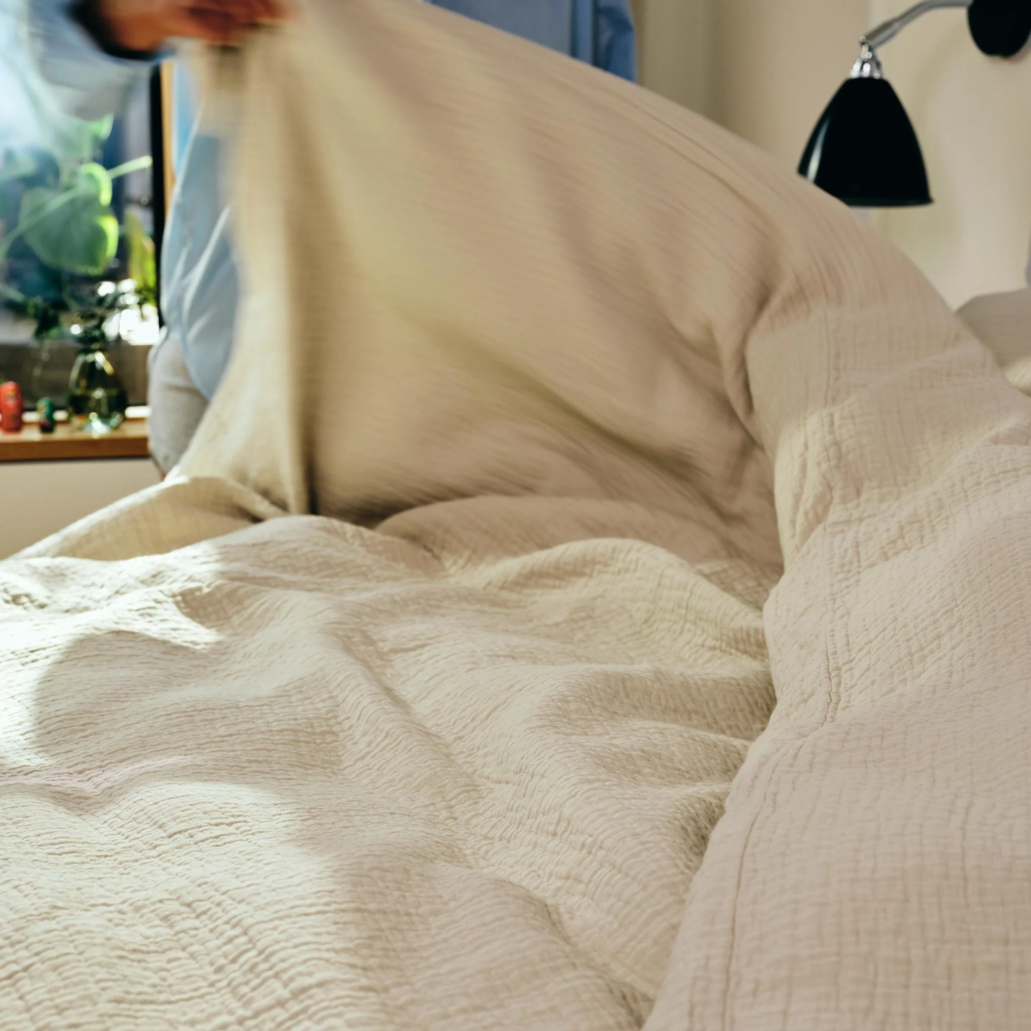 Breezeweave Crinkle Cotton Duvet Set