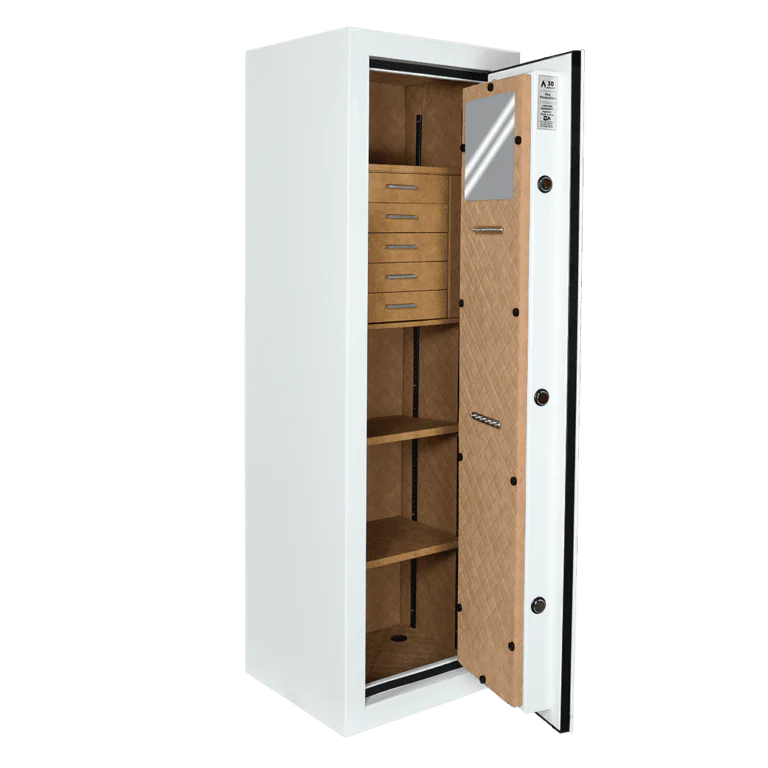 AMSEC JS5517E5 Tall Fire Rated Jewelry Safe