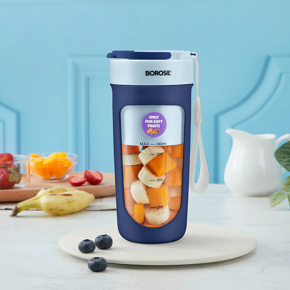 Nutrisip Portable Blender, Blue, 40 W
