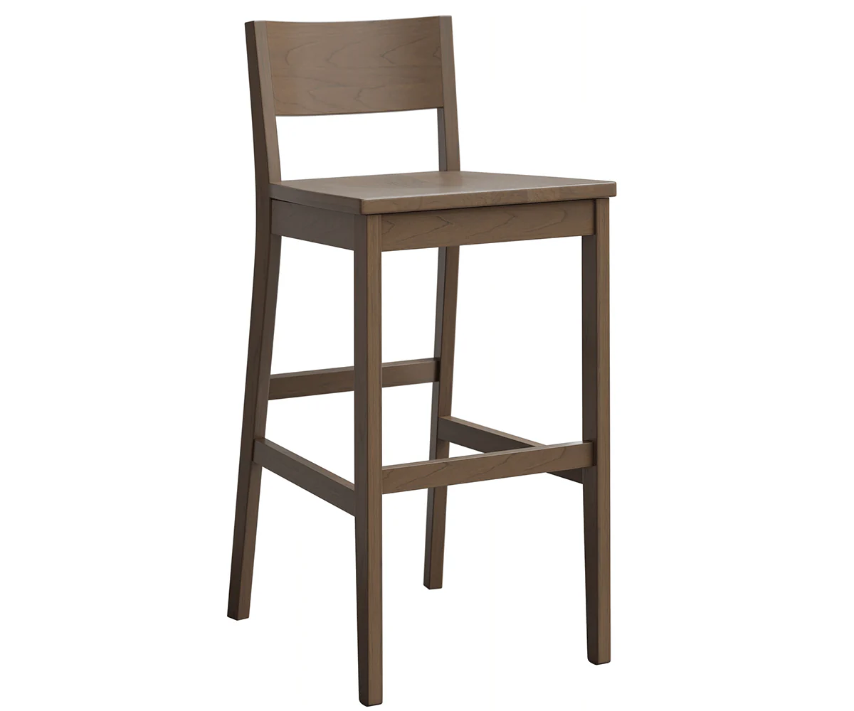 Amish Anson Stationary Bar Chair