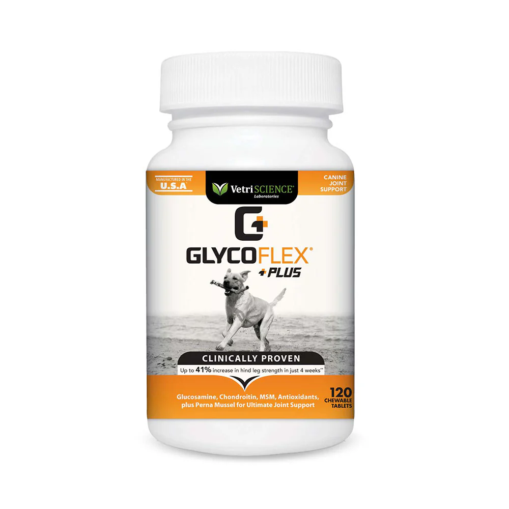 Vetri-Science Laboratories® Glycoflex® Plus Chewsable Dog Tablets 120 Count