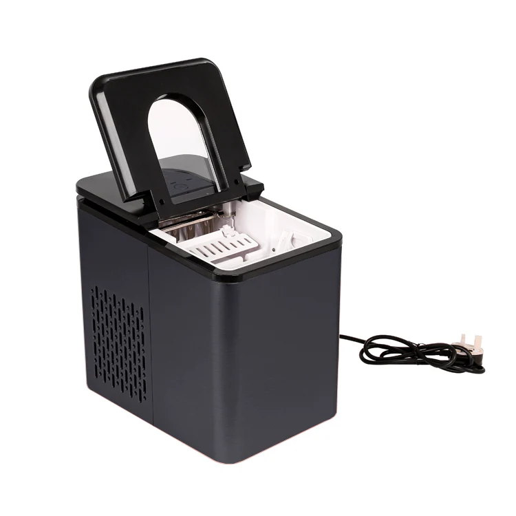 Neo Black 1.7L Electric Ice Cube Maker Machine