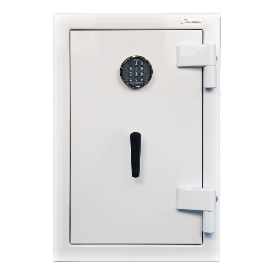 AMSEC AM3020PLUS White Home Security Safe with LED Light