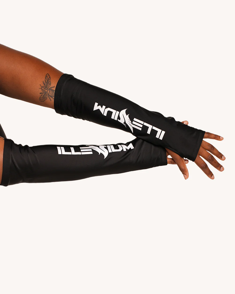 iHR x ILLENIUM Burst of Light Reflective Bodysuit with Sleeves