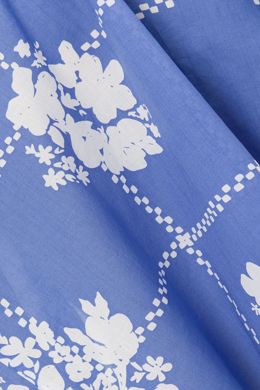 Amira Top - Check Flowers