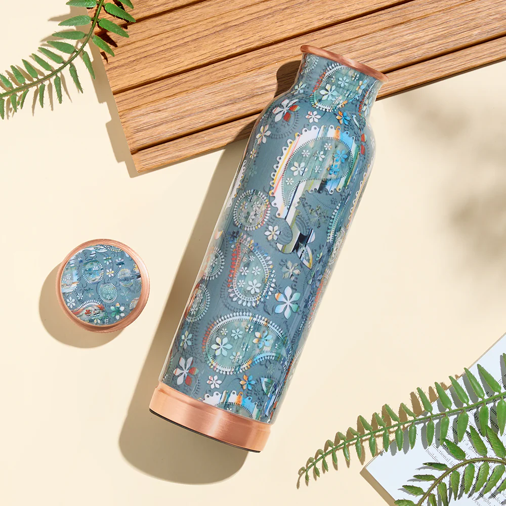 Thirtha-Vera Copper Bottle
