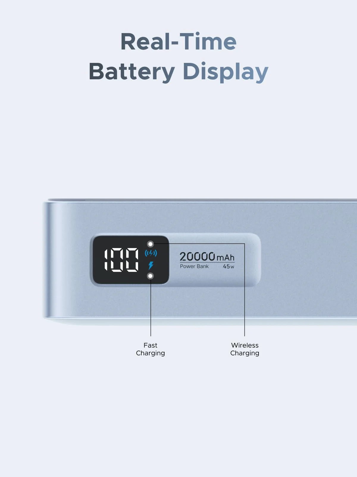 UGREEN MagFlow Magnectic Wireless Power Bank 20000mAh 45W (MagSafe compatible)