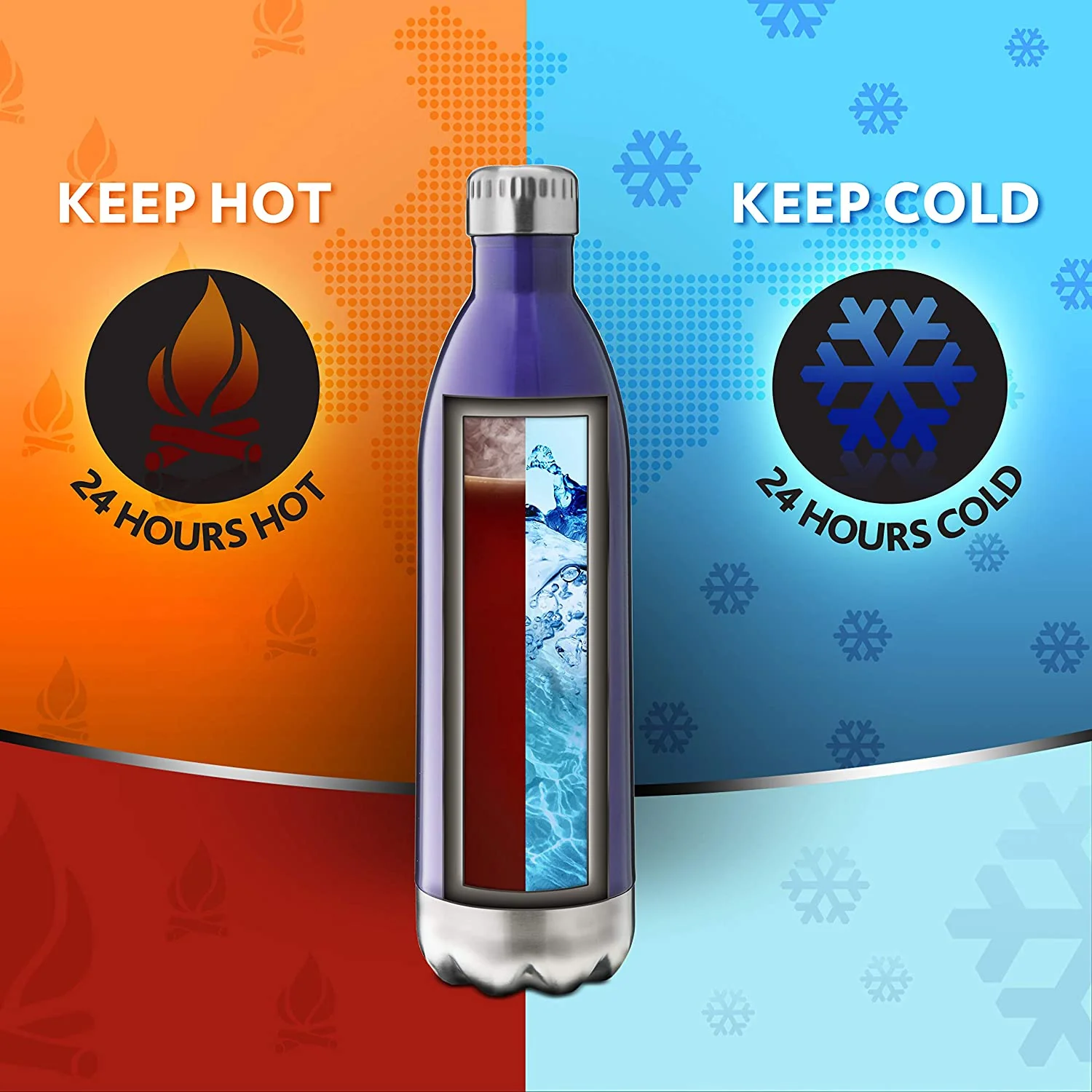 Borosil Bolt Trans Blue, 1L