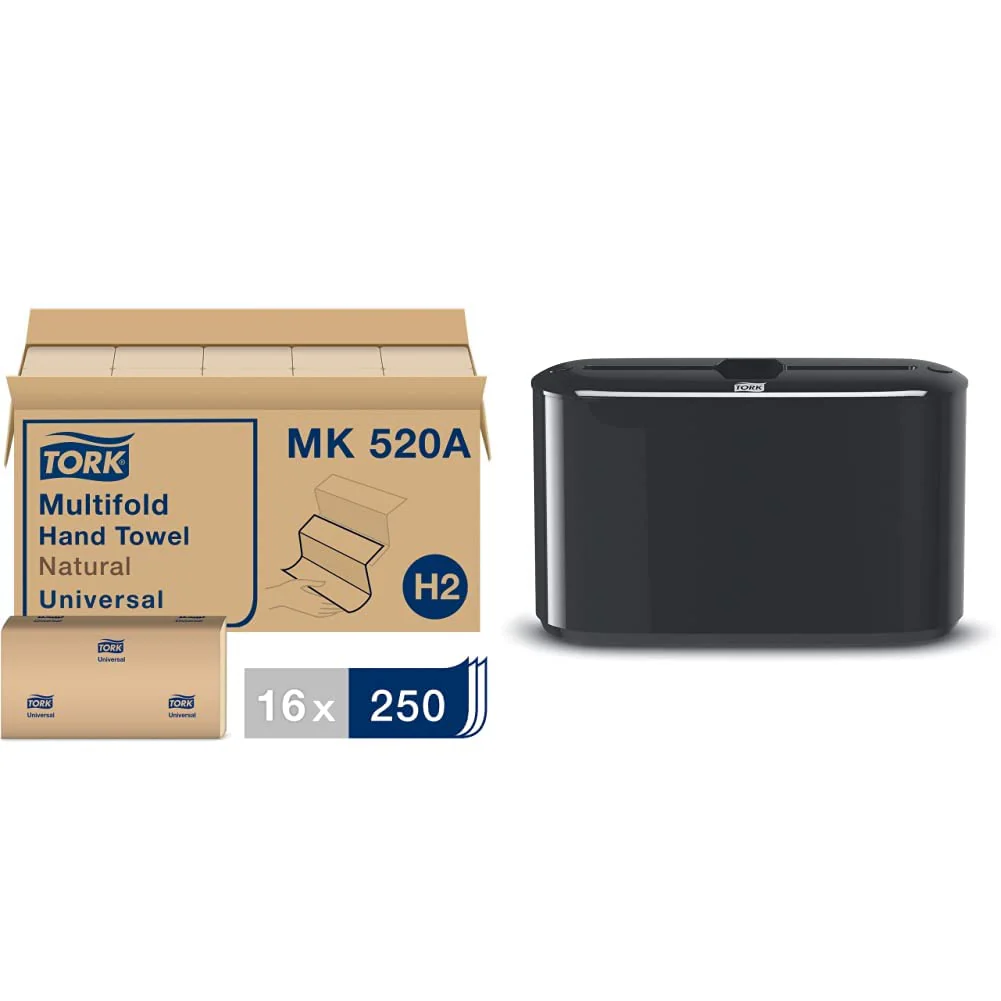 Multifold Hand Towel Natural, Universal, 100% Recycled Fibers, 16 x 250 Sheets