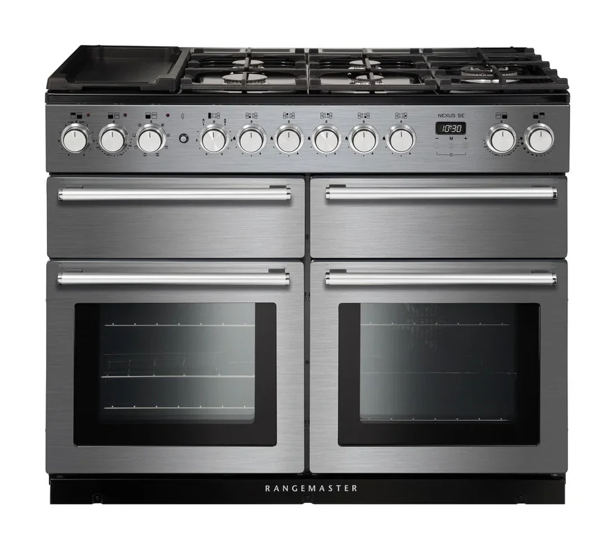 Rangemaster Nexus SE Dual Fuel 110 Range Cooker Stainless Steel | NEXSE110DFFSS/C