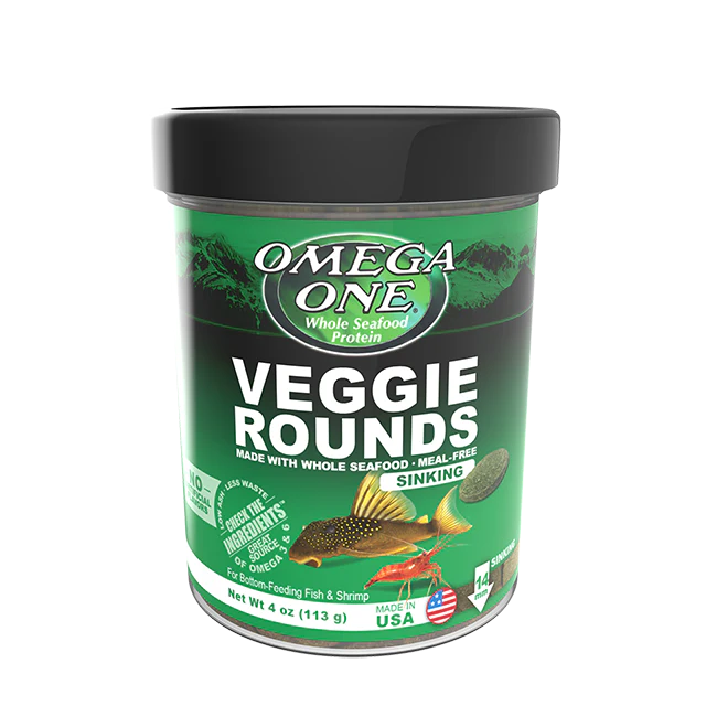 Omega One Veggie Rounds Sinking