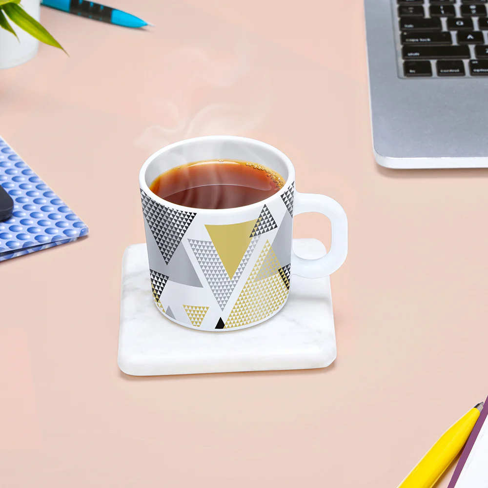 Larah by Borosil Nivaah Mug Set, 180ml x 6