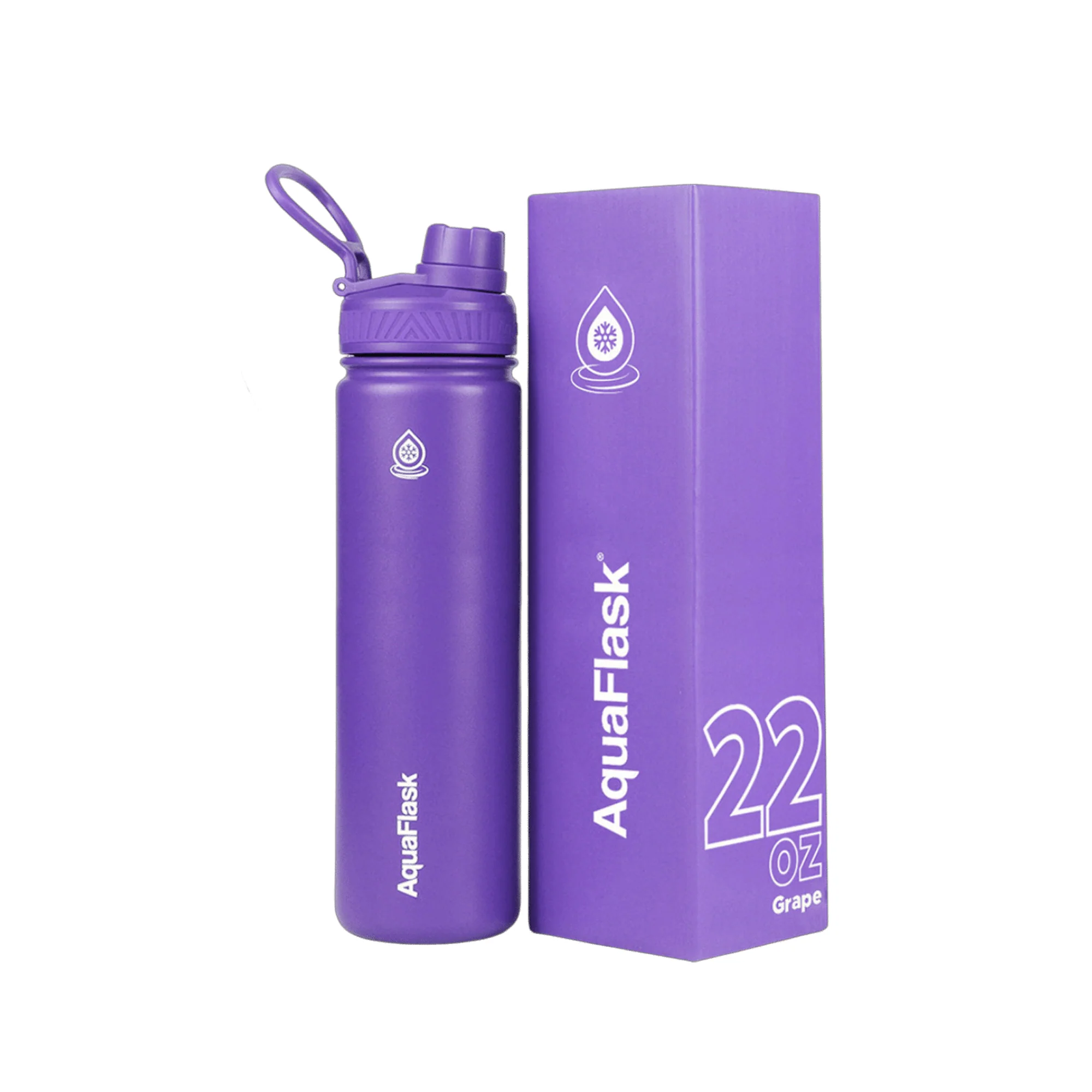 Aquaflask 650ml Flask Grape