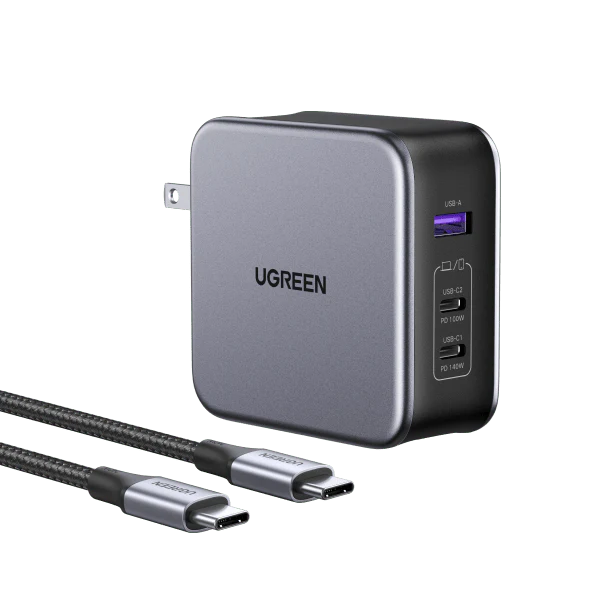 UGREEN Nexode 140W 3-Port Charger
