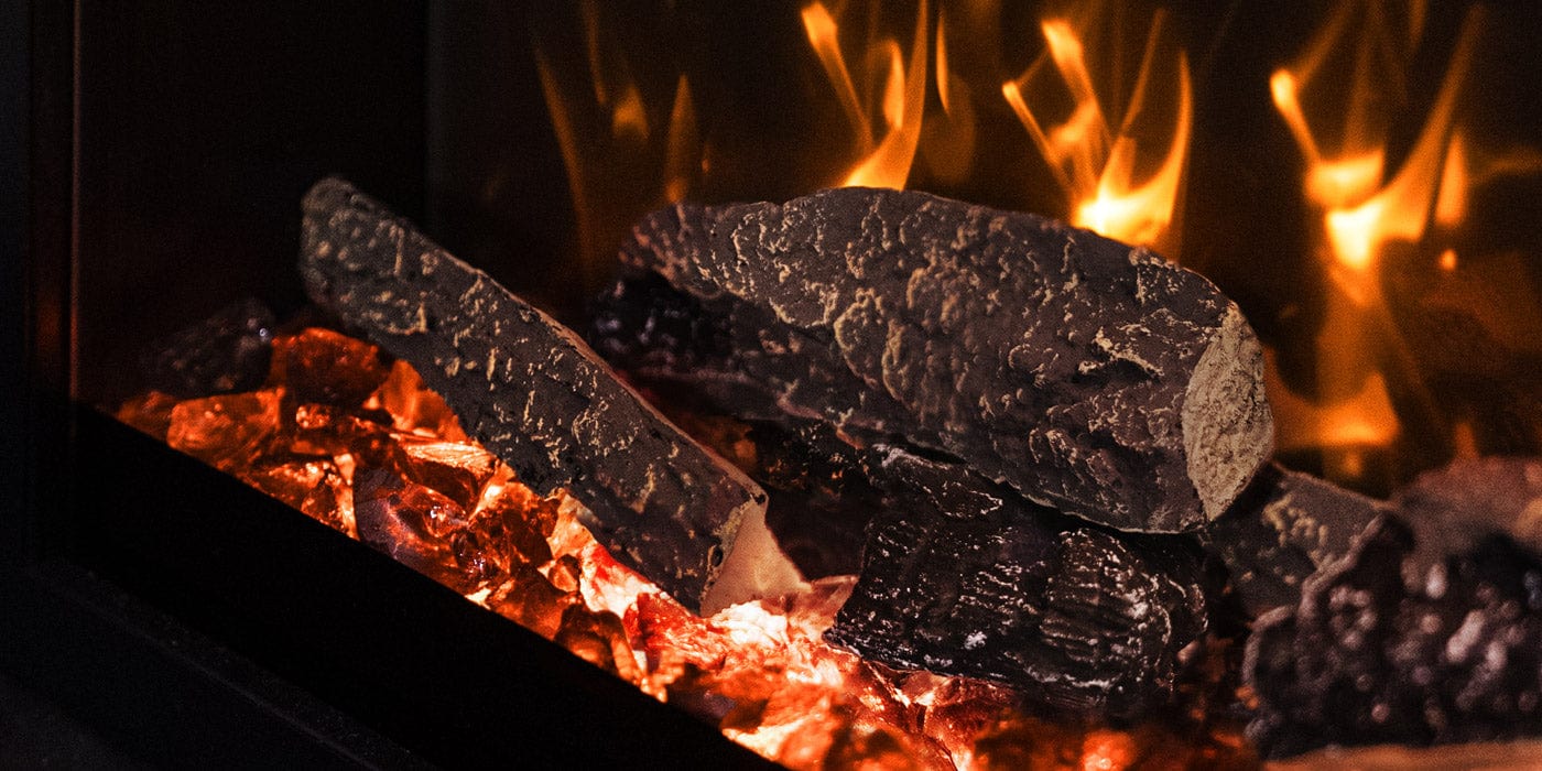 Fireplug Pro 33 Inch Smart Electric Fireplace with Unfinished Encase Surround Mantel