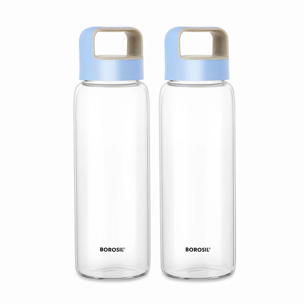 Crysto Clear Glass Bottle
