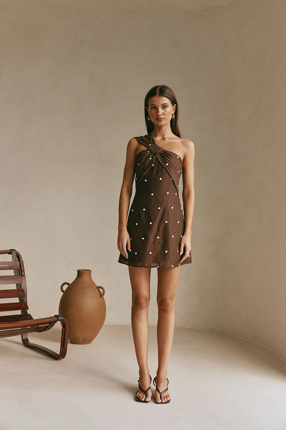 Dimmi Dress - Chocolate Speck