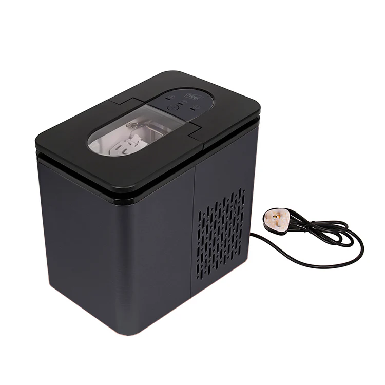 Neo Black 1.7L Electric Ice Cube Maker Machine