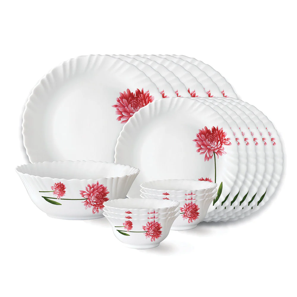 Larah by Borosil Belle Dinner Set, 10 pc