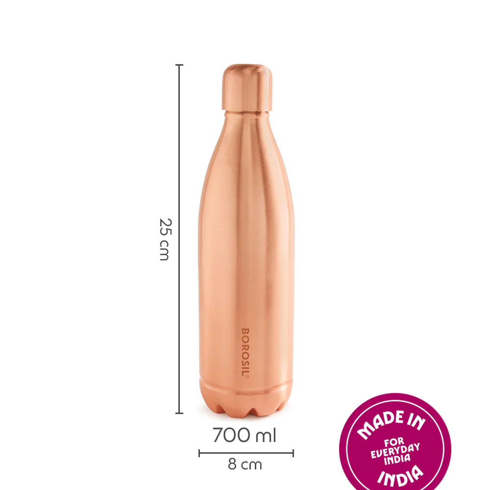 Canvas-Plain Copper Bottle