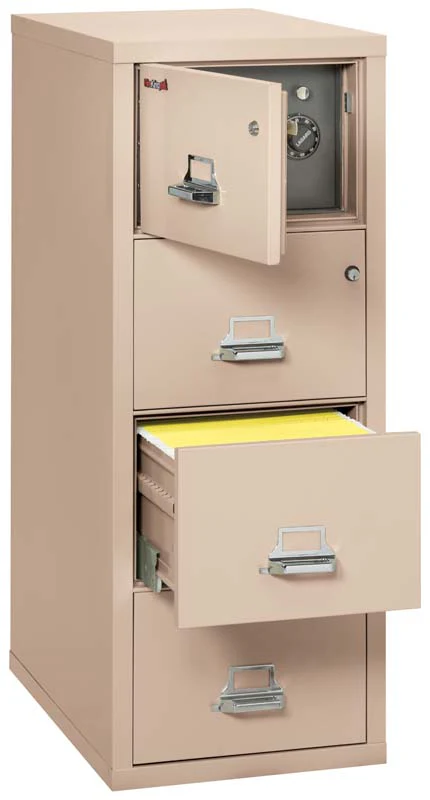FireKing 4-2131-CSF 4 Drawer Legal Safe In A Fire File Cabinet
