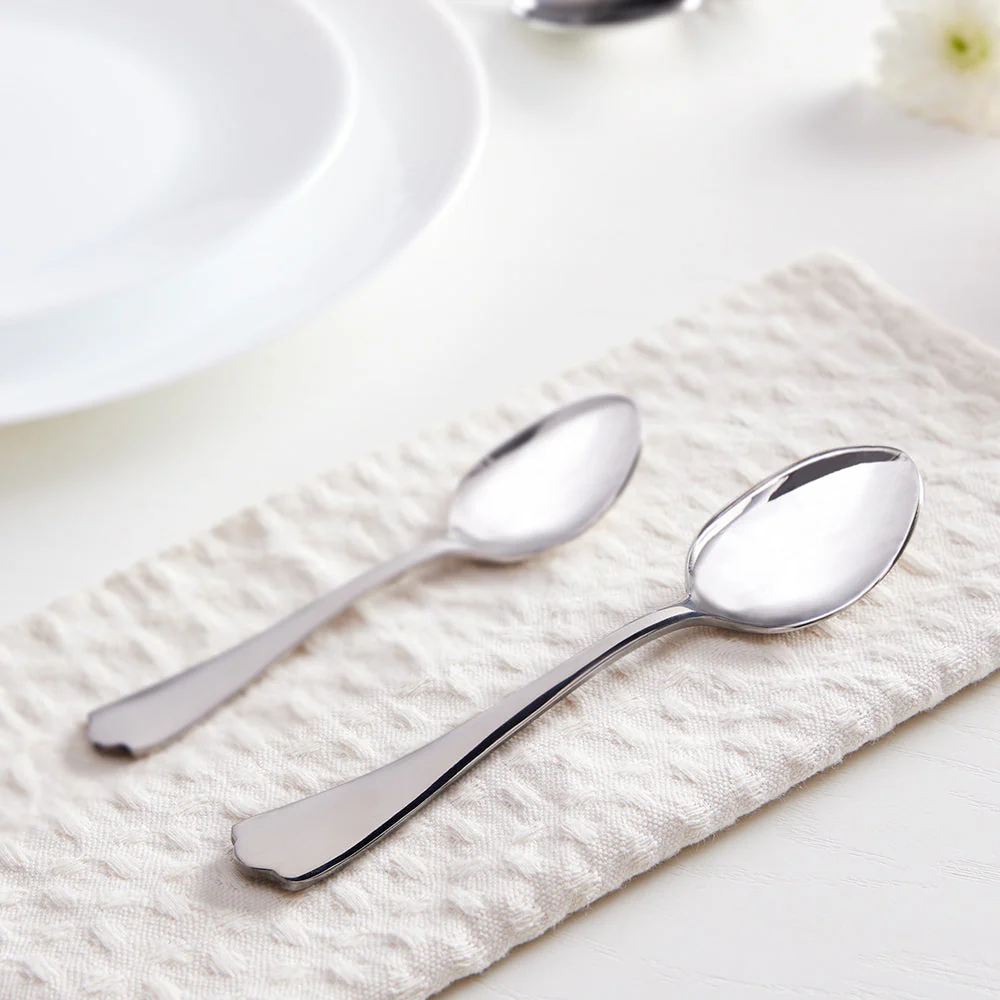 Borosil Eva Dessert Spoon, Set of 6-16 cm