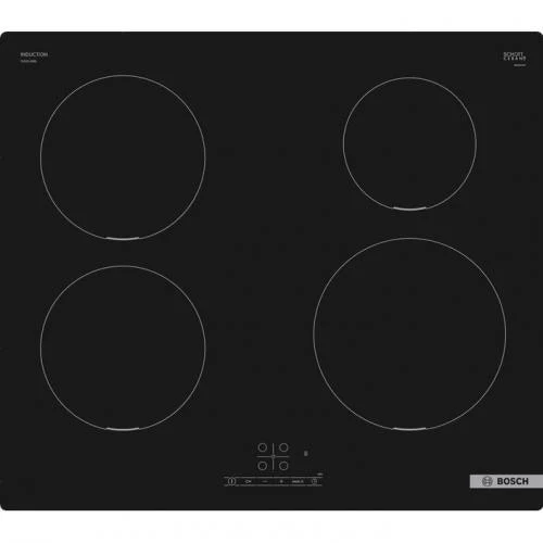 Bosch Serie 4, 4 Zone Induction Hob, Black | PUE611BB5B