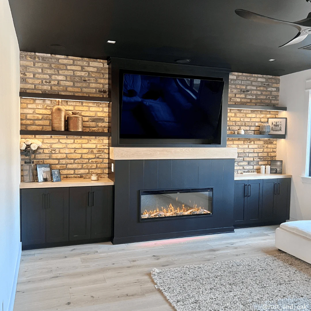 Sideline Elite Pro 42-inch Smart Electric Fireplace 80061