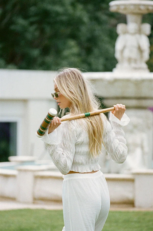 SAMPLE-Coconut Scrunch Top