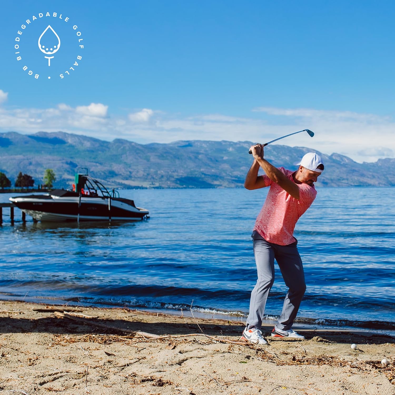 Water Dissolvable Golf Balls, Eco Friendly Water Soluble Dissolves in 2-4 Weeks