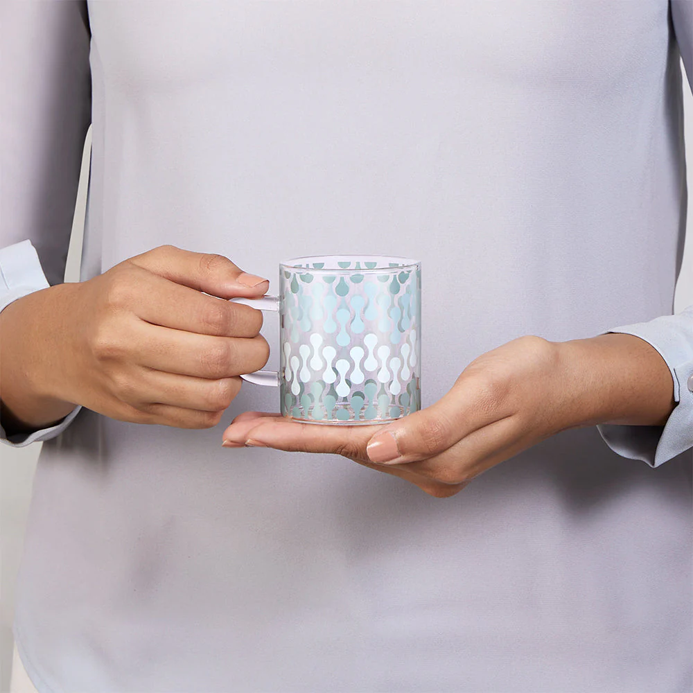 Vista Glass Mug, Set of 6, 190ml