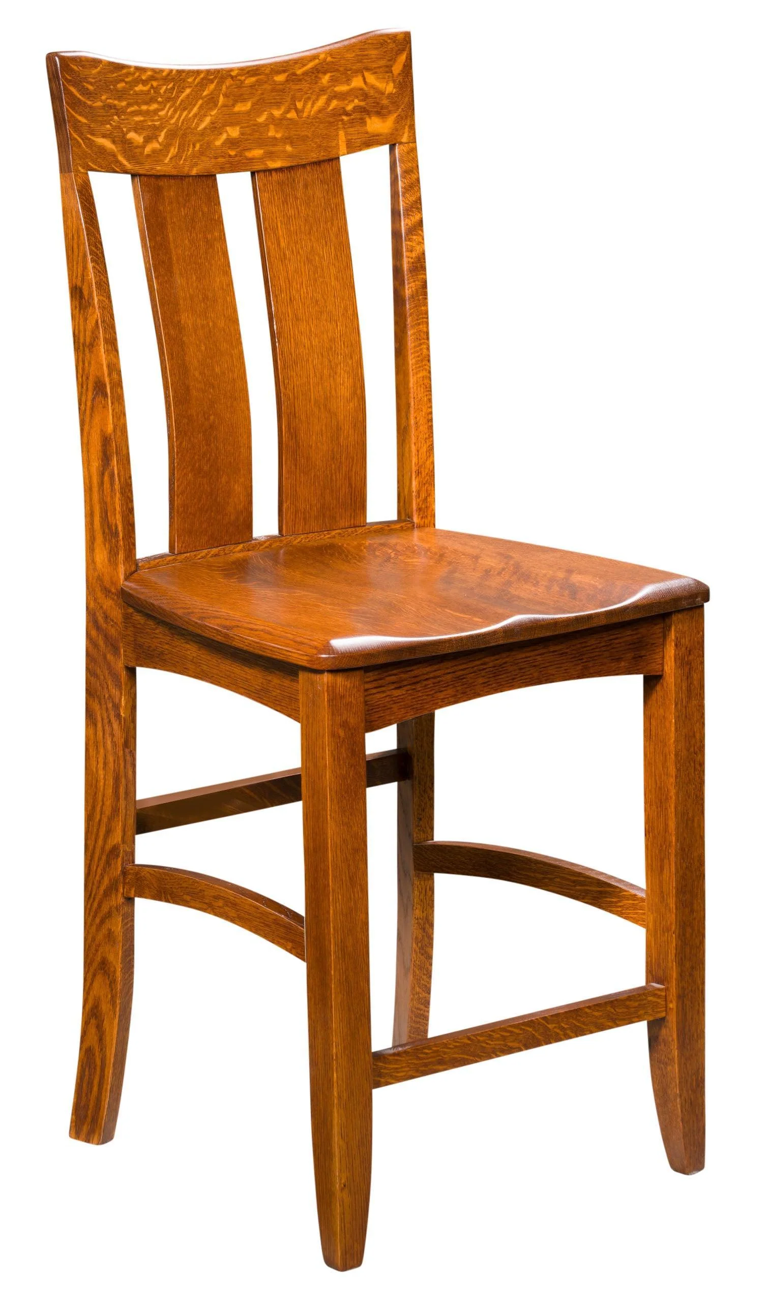 Amish Artisan Galena Stationary Bar Chair