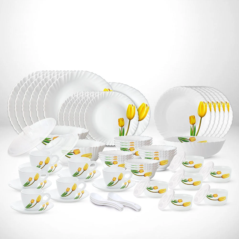 Larah by Borosil Lyana Dinner Set, 6 pc