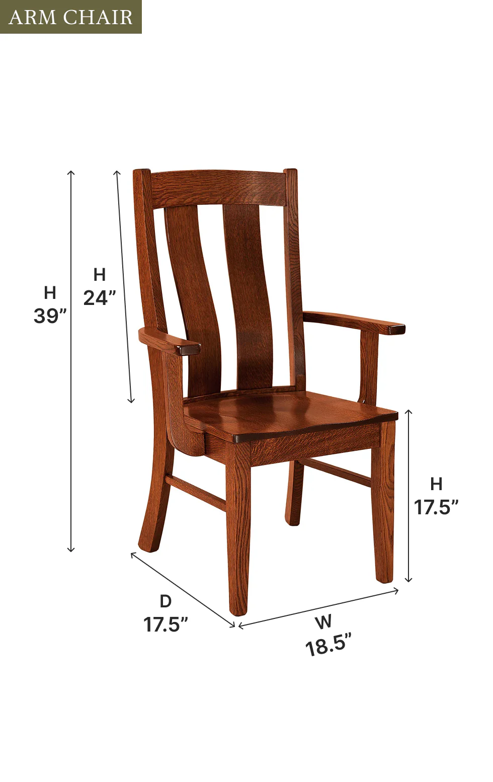 Amish Laurie Chair