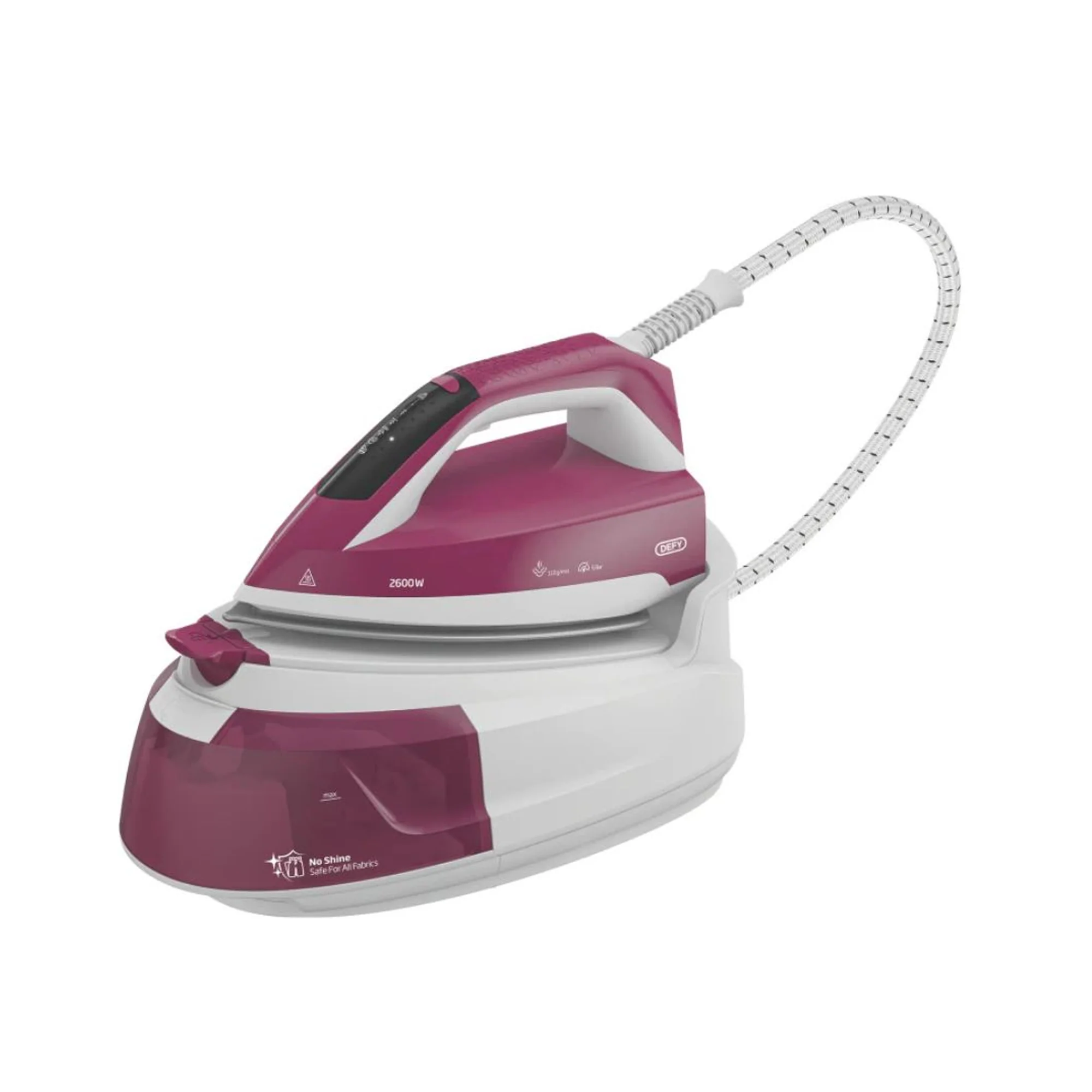 Defy 2600W Steam Station Iron Purple