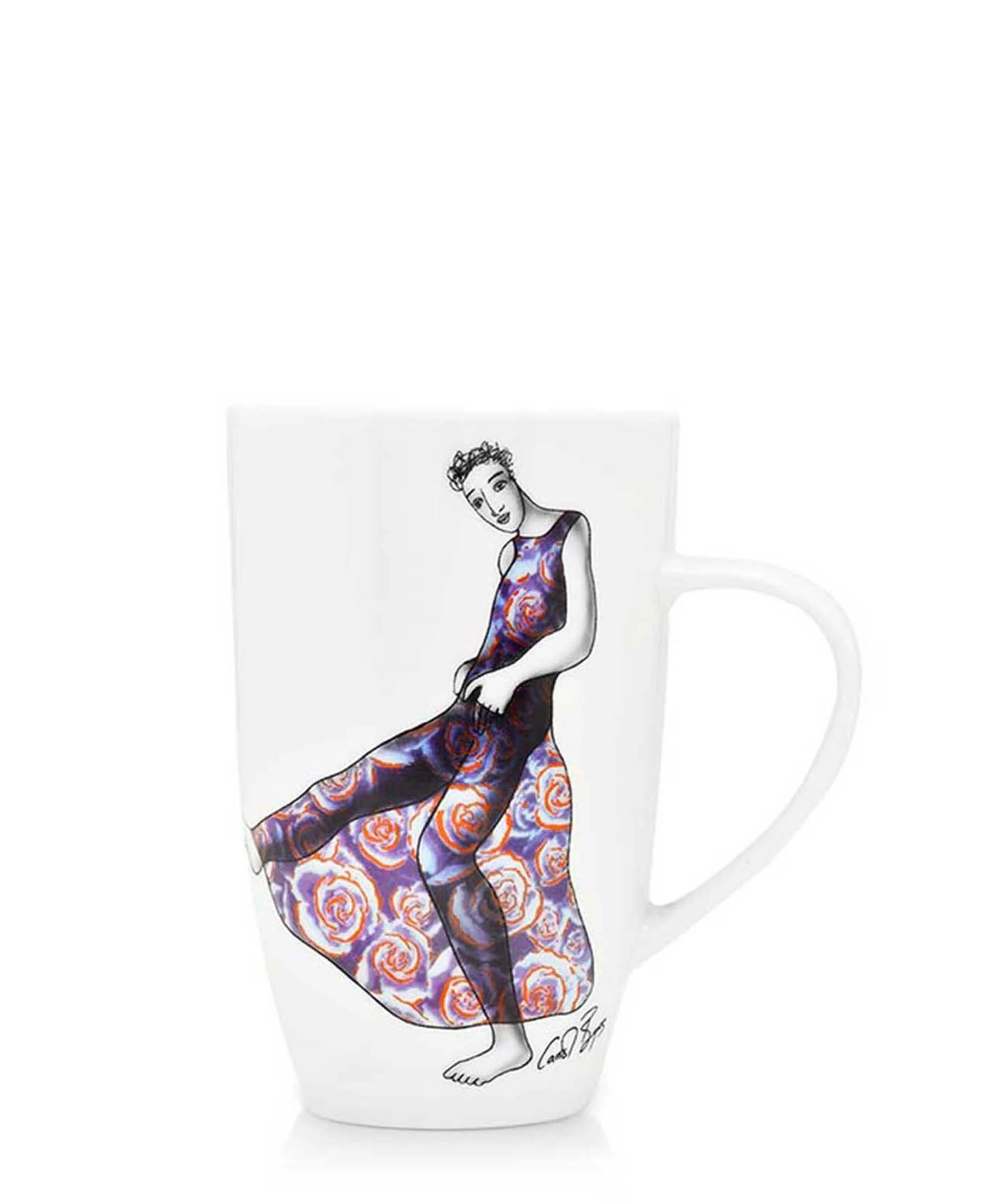 Carrol Boyes Step Ahead 400ml Mug - White