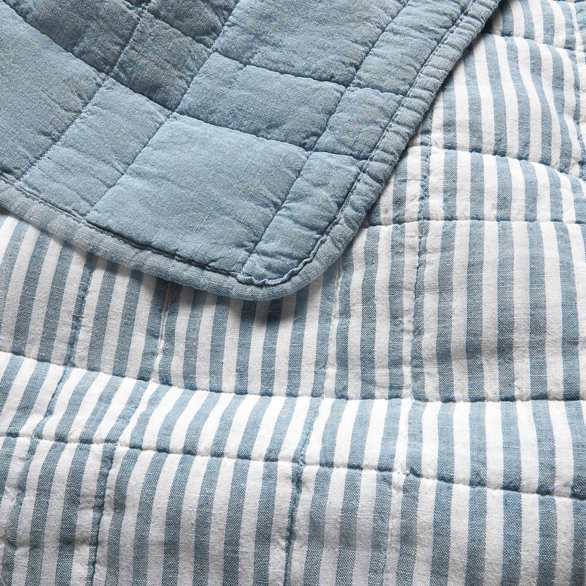 Washed European Linen Quilt