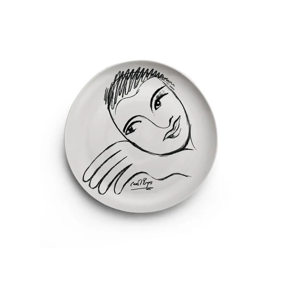 Carrol Boyes Let's Face It Side Plate White