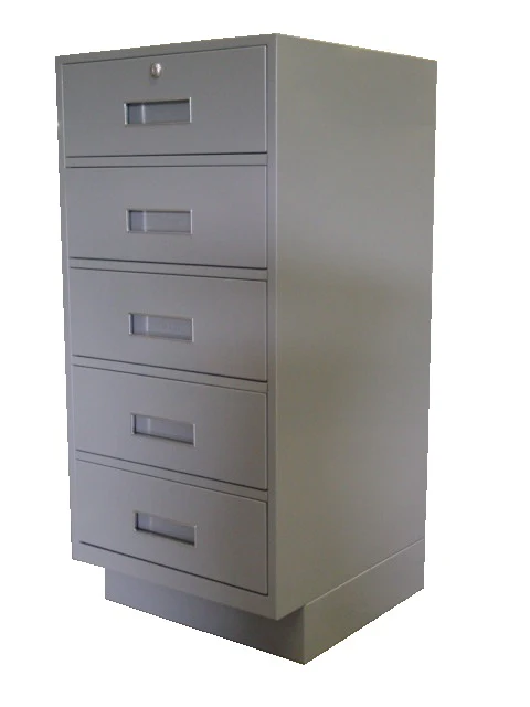 Fenco 214 Goldline Pedestal Unit with 5 Box Drawers (Top Locking Drawer)