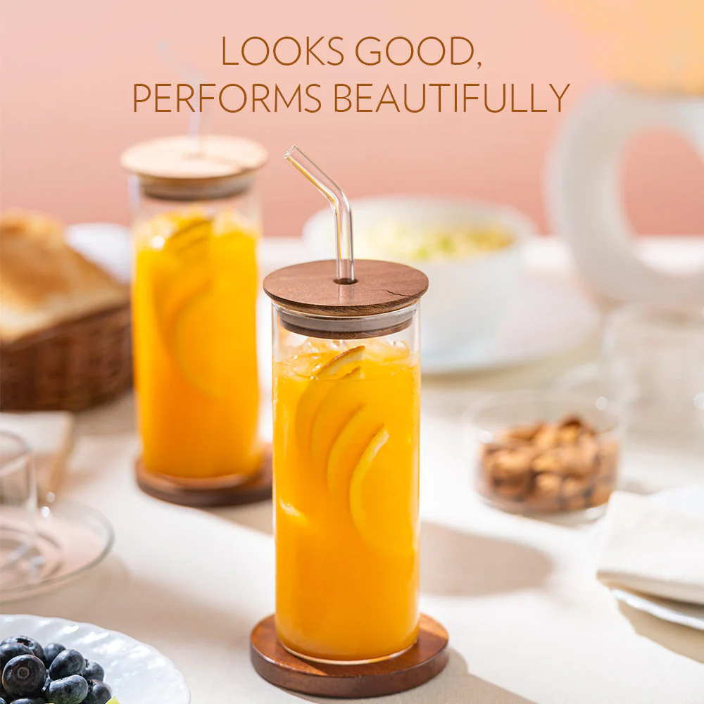 Borosil Punch Glass, Set of 2, 450ml