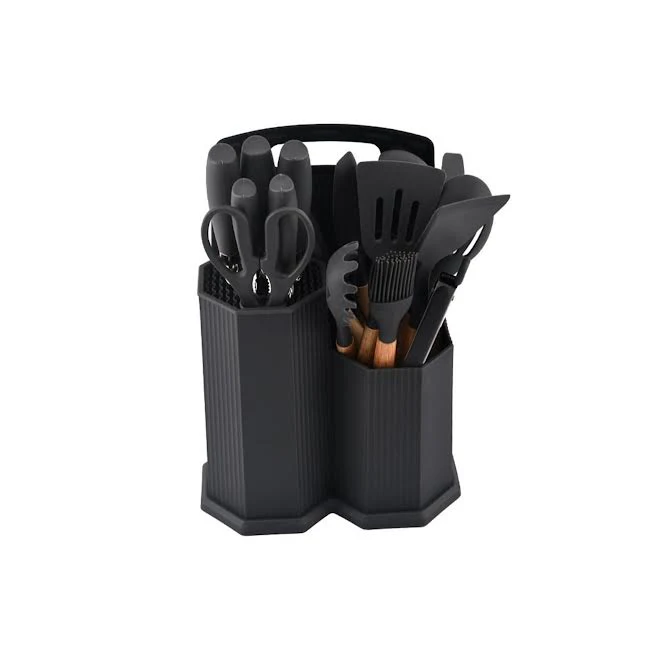 CH 19 Piece Cooking Utensils Set Black