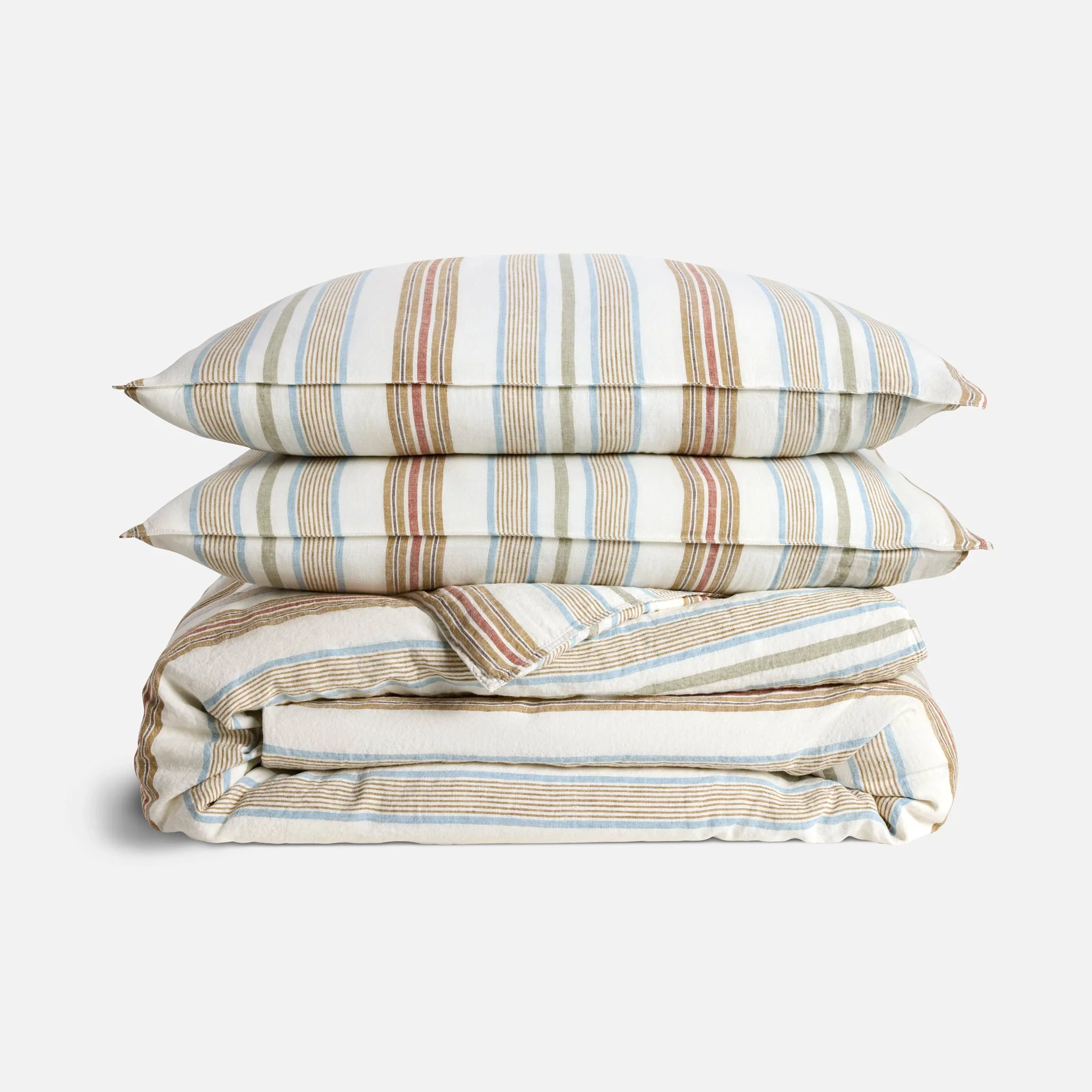 Washed European Linen Duvet Set