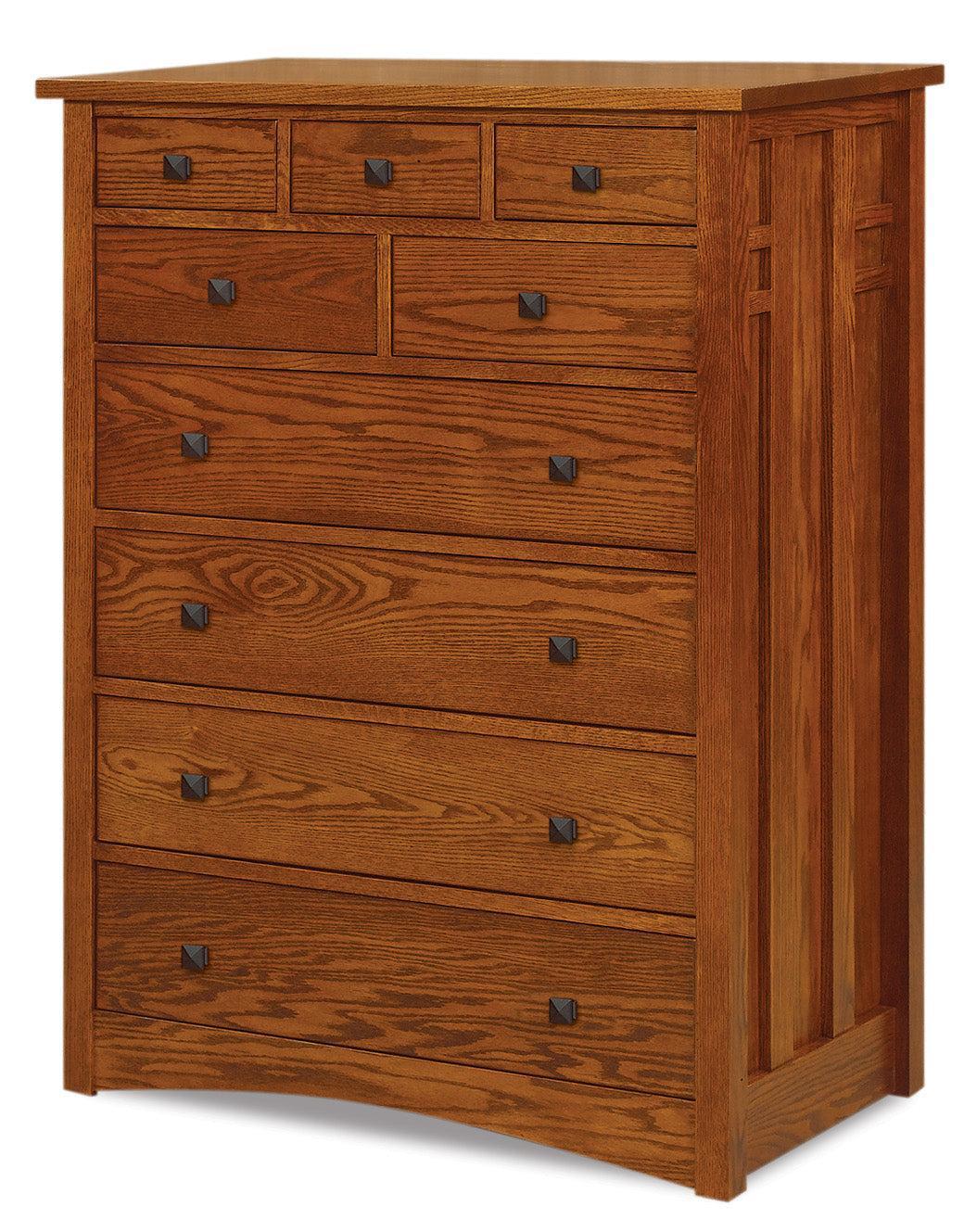 Amish Kascade Nine Drawer Chest