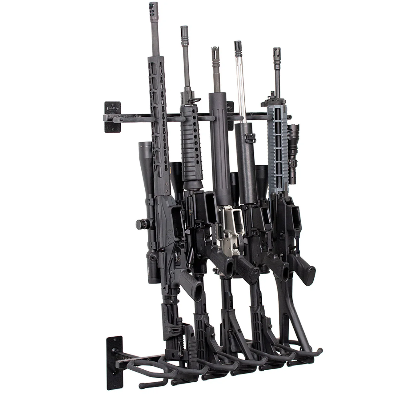 Hold Up Displays Vertical 6 Gun Rack HD53