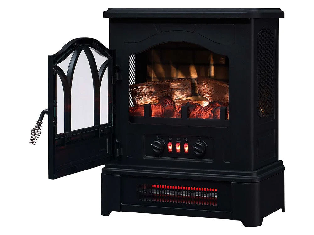 Duraflame Black Infrared Freestanding Stove