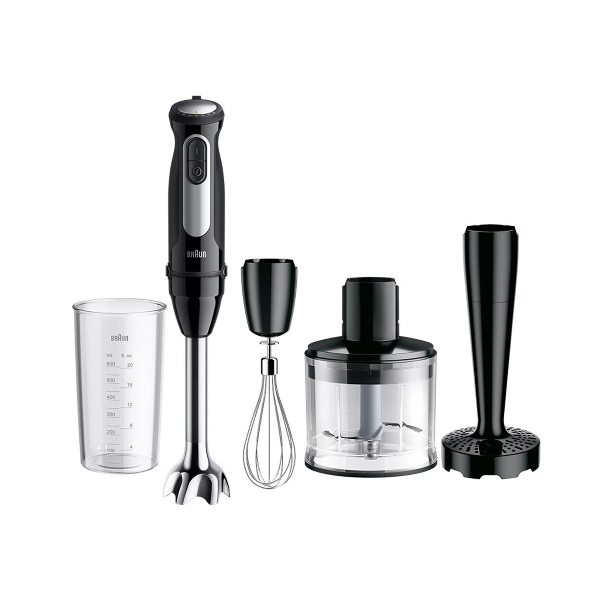 Braun 1000W MultiQuick 5 Pro Hand Blender Black