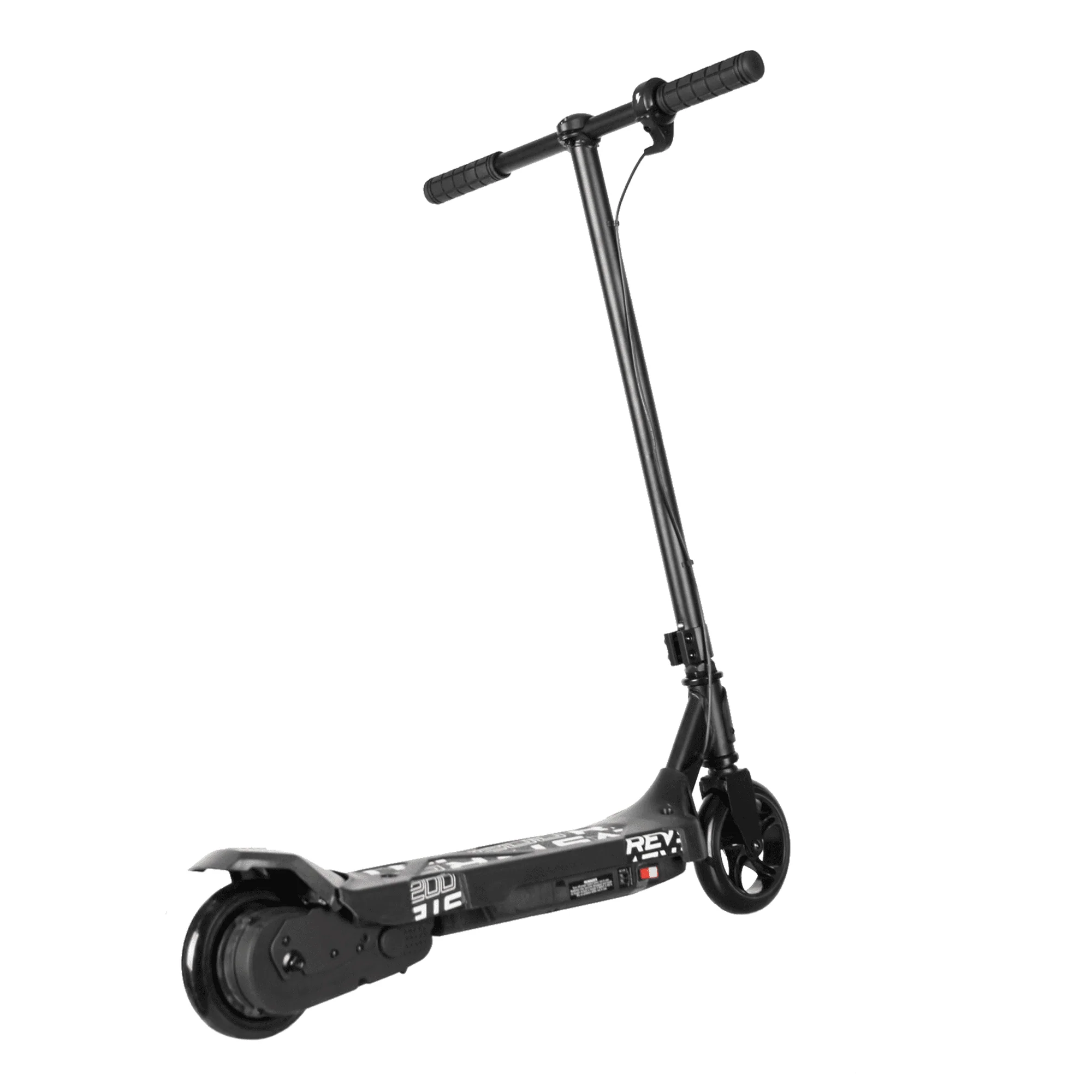 Electric and Kick Scooter, 2-in-1, Ages 8+, 12V Battery, 8 MPH, 130mm Rear Brake